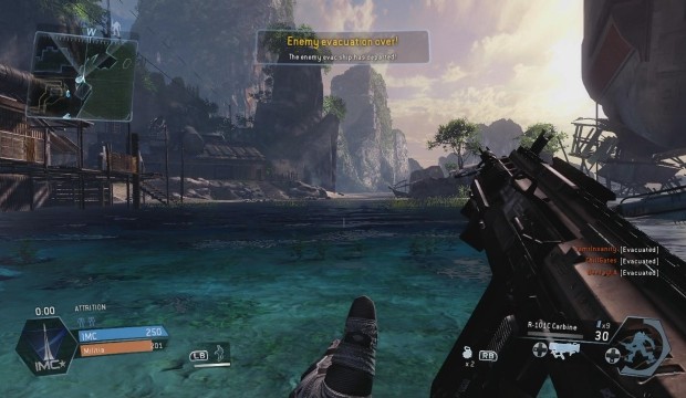 Titanfall runs at native 792p resolution on Xbox One, same as the Beta – reports of FPS drops