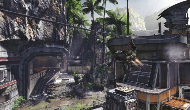 Titanfall maps feature Ziplines – travel in both directions